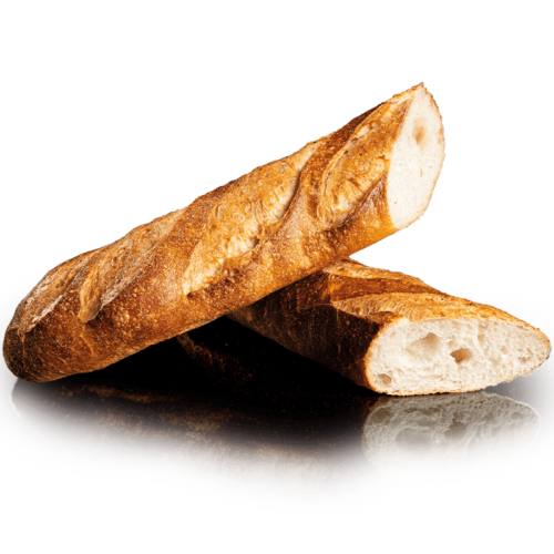 Die Kaviarstange ist ein leichtes, helles Baguette mit knuspriger Kruste.